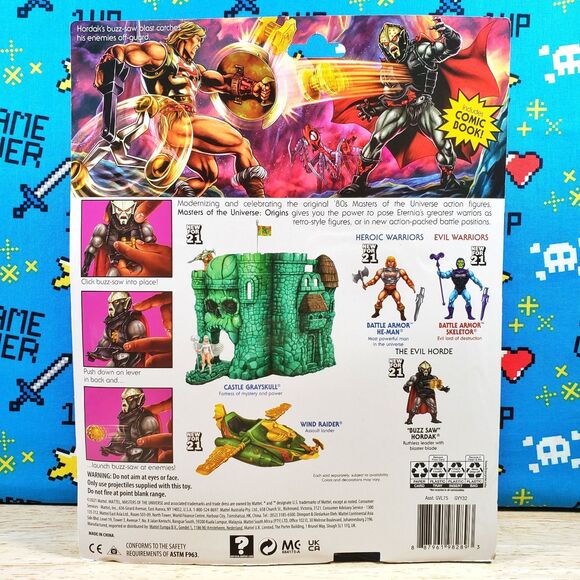 Mattel Masters of The Universe Buzz Saw Hordak 5.5" He-Man Deluxe Action Figure - Picture 4 of 10